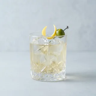 Dry Vermouth on the Rocks