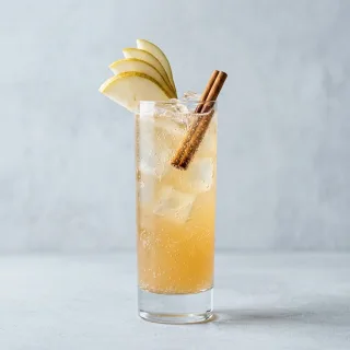 Spiced Pear Fizz
